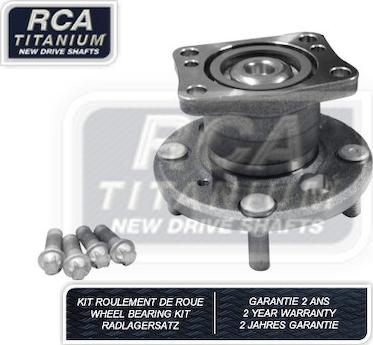 RCA France RCAK1043 - Комплект подшипника ступицы колеса autosila-amz.com