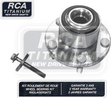 RCA France RCAK1051 - Комплект подшипника ступицы колеса autosila-amz.com