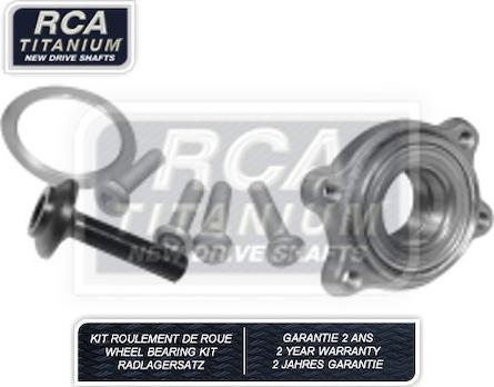 RCA France RCAK1058 - Комплект подшипника ступицы колеса autosila-amz.com