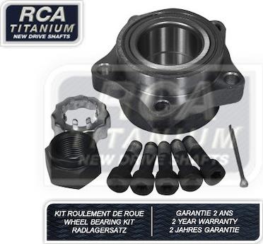 RCA France RCAK1086 - Комплект подшипника ступицы колеса autosila-amz.com