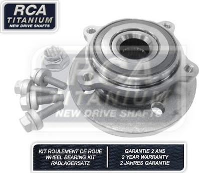 RCA France RCAK1196 - Комплект подшипника ступицы колеса autosila-amz.com