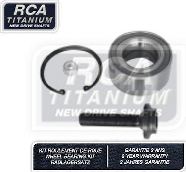 RCA France RCAK1160 - Комплект подшипника ступицы колеса autosila-amz.com