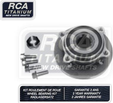 RCA France RCAK1161 - Комплект подшипника ступицы колеса autosila-amz.com