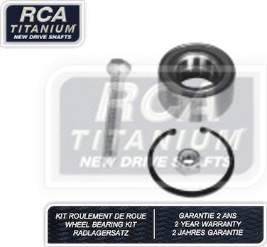 RCA France RCAK1168 - Комплект подшипника ступицы колеса autosila-amz.com