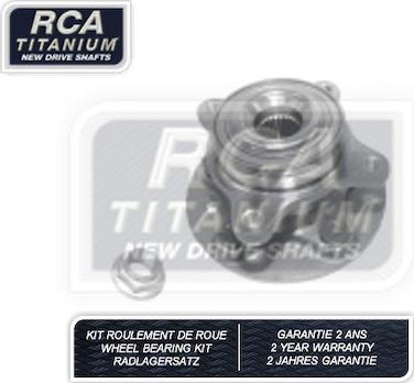 RCA France RCAK1185 - Комплект подшипника ступицы колеса autosila-amz.com