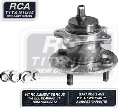 RCA France RCAK1135 - Комплект подшипника ступицы колеса autosila-amz.com