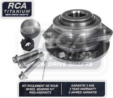 RCA France RCAK1124 - Комплект подшипника ступицы колеса autosila-amz.com