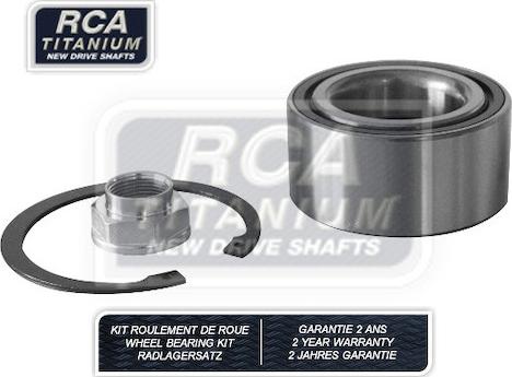 RCA France RCAK1355 - Комплект подшипника ступицы колеса autosila-amz.com