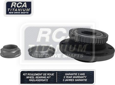 RCA France RCAK1306 - Комплект подшипника ступицы колеса autosila-amz.com