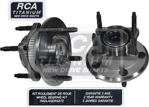RCA France RCAK1374 - Комплект подшипника ступицы колеса autosila-amz.com