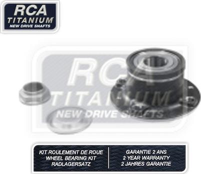 RCA France RCAK1249 - Комплект подшипника ступицы колеса autosila-amz.com