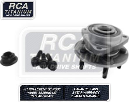 RCA France RCAK1243 - Комплект подшипника ступицы колеса autosila-amz.com