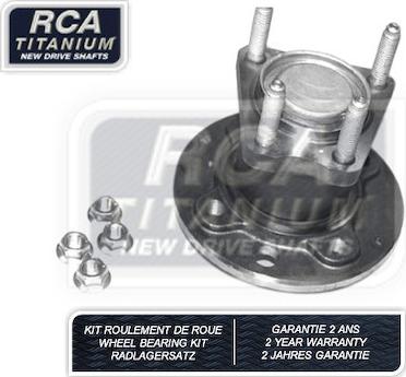 RCA France RCAK1200 - Комплект подшипника ступицы колеса autosila-amz.com