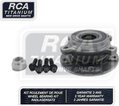 RCA France RCAK1288 - Комплект подшипника ступицы колеса autosila-amz.com