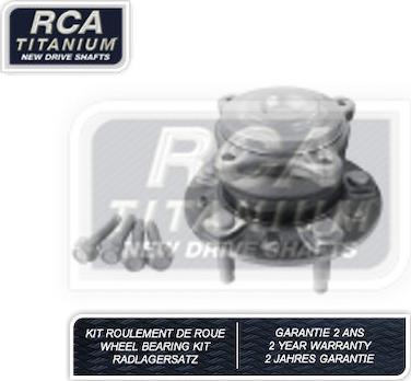 RCA France RCAK1283 - Комплект подшипника ступицы колеса autosila-amz.com