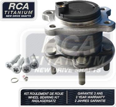 RCA France RCAK1235 - Комплект подшипника ступицы колеса autosila-amz.com