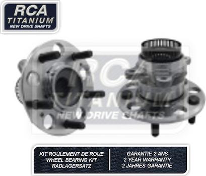 RCA France RCAK1229 - Комплект подшипника ступицы колеса autosila-amz.com