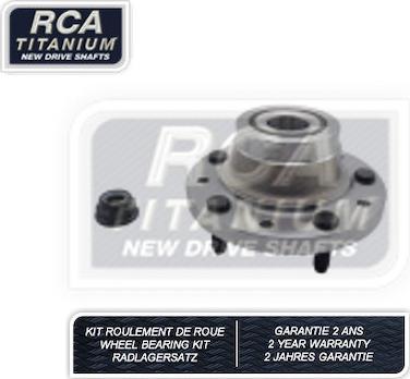 RCA France RCAK1226 - Комплект подшипника ступицы колеса autosila-amz.com