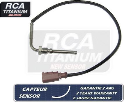 RCA France RCAT08 - Датчик, температура выхлопных газов autosila-amz.com
