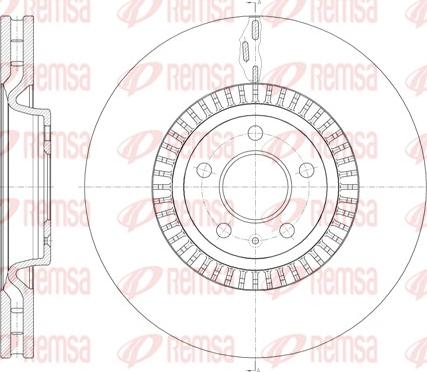 Remsa 61446.10 - Тормозной диск autosila-amz.com