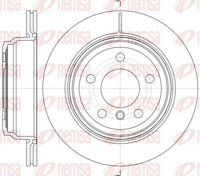 Remsa 61453.10 - Тормозной диск autosila-amz.com