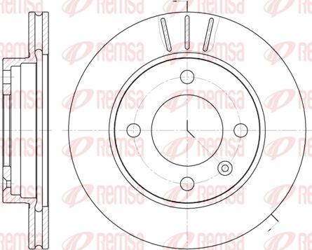 HELLA 8DD 355 100-711 - Тормозной диск autosila-amz.com