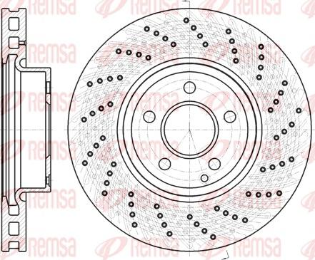 Remsa 61185.10 - Тормозной диск autosila-amz.com