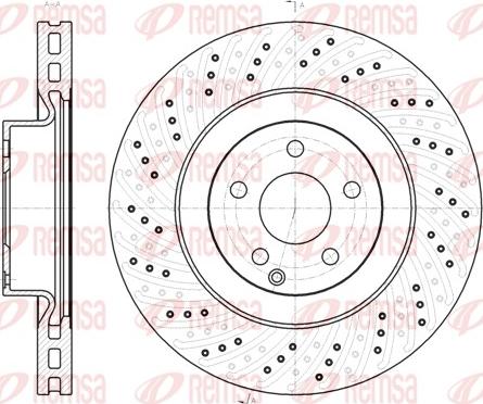 Maxgear 19-2469SPORT - Тормозной диск autosila-amz.com