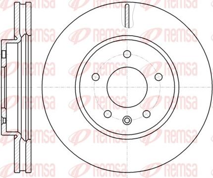 Remsa 61183.10 - Тормозной диск autosila-amz.com