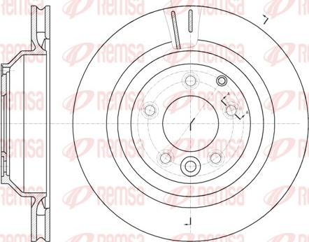 Remsa 61302.10 - Тормозной диск autosila-amz.com