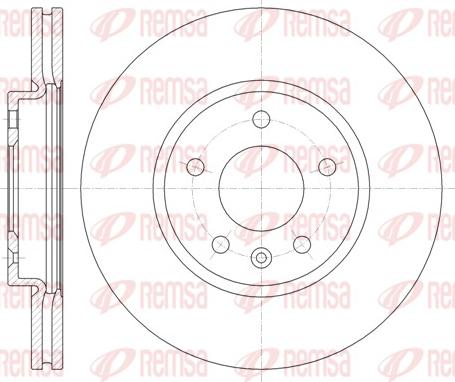 Remsa 61314.10 - Тормозной диск autosila-amz.com