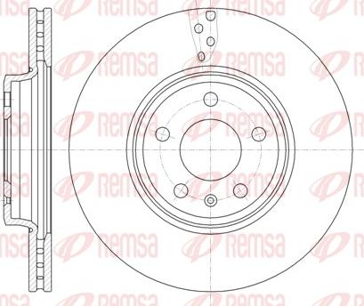 Remsa 61292.10 - Тормозной диск autosila-amz.com