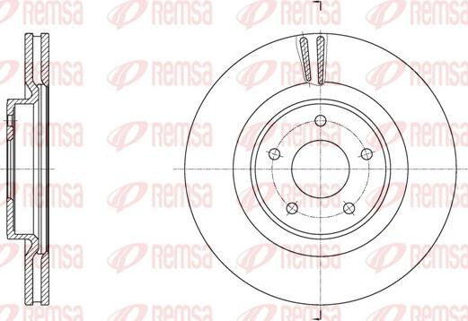 Remsa 61790.10 - Тормозной диск autosila-amz.com