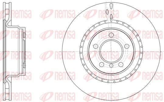 Remsa 62063.10 - Тормозной диск autosila-amz.com