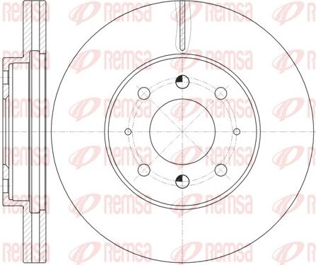 Remsa 62032.10 - Тормозной диск autosila-amz.com