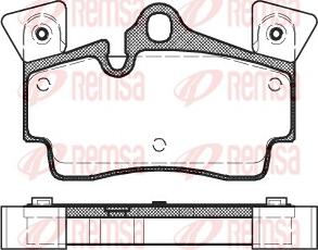 BENDIX 573227 - Тормозные колодки, дисковые, комплект autosila-amz.com