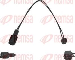Remsa 001004 - Сигнализатор, износ тормозных колодок autosila-amz.com