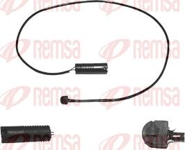 Remsa 001016 - Сигнализатор, износ тормозных колодок autosila-amz.com