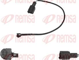 Remsa 0010.20 - Сигнализатор, износ тормозных колодок autosila-amz.com
