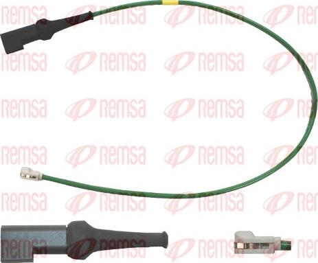 Remsa 001140 - Сигнализатор, износ тормозных колодок autosila-amz.com