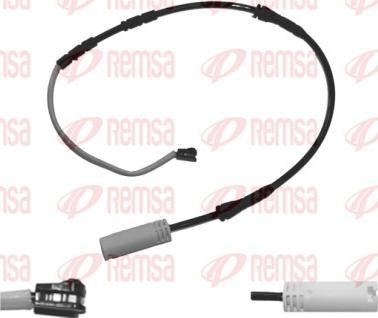 Remsa 001101 - Сигнализатор, износ тормозных колодок autosila-amz.com