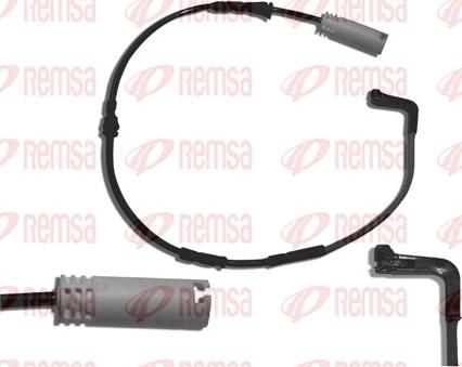 Remsa 001111 - Сигнализатор, износ тормозных колодок autosila-amz.com