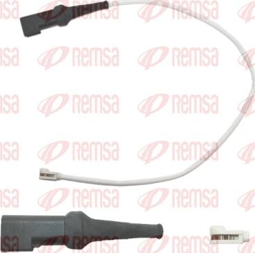 Remsa 001139 - Сигнализатор, износ тормозных колодок autosila-amz.com