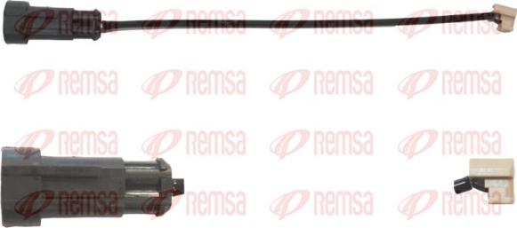 Remsa 001134 - Сигнализатор, износ тормозных колодок autosila-amz.com