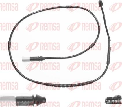 Remsa 001131 - Сигнализатор, износ тормозных колодок autosila-amz.com