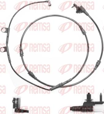 Remsa 001126 - Сигнализатор, износ тормозных колодок autosila-amz.com