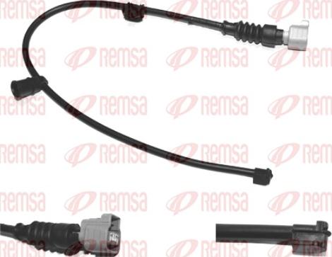 Remsa 001121 - Сигнализатор, износ тормозных колодок autosila-amz.com