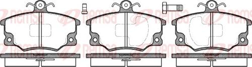 Remsa 0146.80 - Тормозные колодки, дисковые, комплект autosila-amz.com