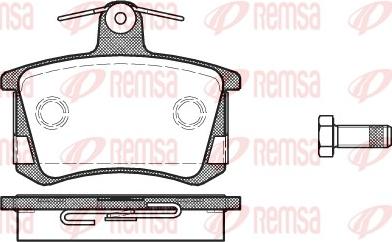 Triscan 1100-603602 - Тормозные колодки, дисковые, комплект autosila-amz.com