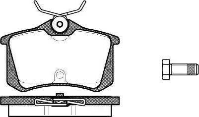 BOSCH 986461769 - Тормозные колодки, дисковые, комплект autosila-amz.com